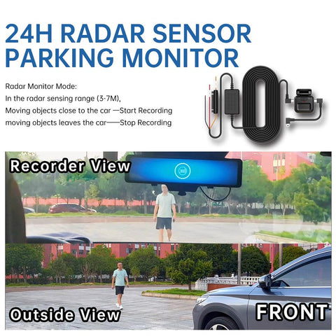 TiESFONG 360 Dash Cam M8S 4CH HD 4*1080P for Car DVR 24H Parking-AM00560-Veeddydropshipping