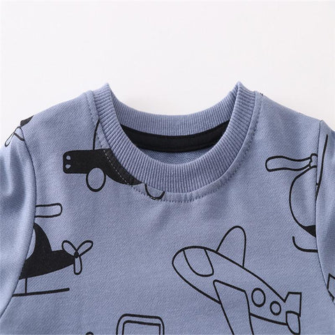 Jumping Meters New Arrival Cartoon Boys Sweatshirts Autumn Spring-TB01323-Veeddydropshipping