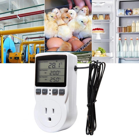 Smart Temperature Controller Module 16A 230V Large Screen LCD Display Digital-TI01013-Veeddydropshipping