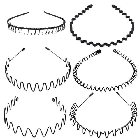 Style Sports Hairband Solid Color for Men-MF00849-Veeddydropshipping