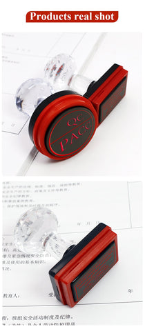 Personalized Logo Self inking Stamp Customized Photosensitive-HA00027-Veeddydropshipping