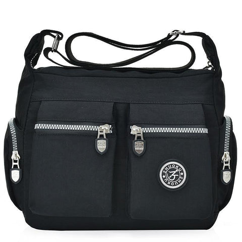 nylon shoulder crossbody bags solid  versatile fashion crossbody  women-BS00145-Veeddydropshipping