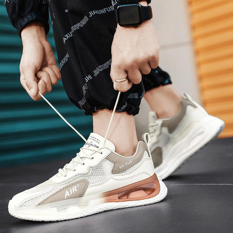 Outdoor Jogging Sports Shoes Mesh Breathable Cushioning-BS01412-Veeddydropshipping
