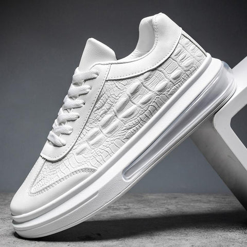 Korean Men&#39;s Fashion Flat Lace Up Sneakers Male-BS01389-Veeddydropshipping