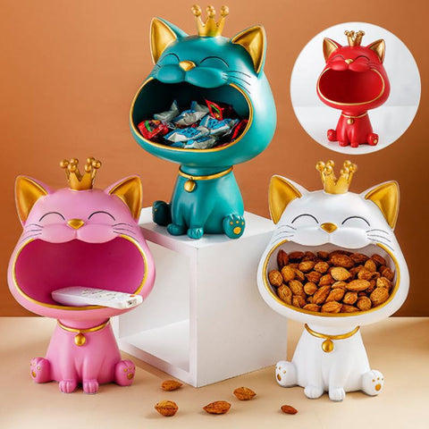 Figurine Big Mouth Cats Storage Box Home Decor-HA00341-Veeddydropshipping