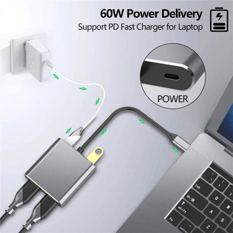 Hub Dual Monitor Docking Station with HDMI-compatible -CO00056-Veeddydropshipping