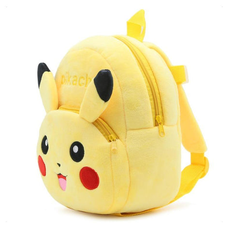 TAKARA TOMY Pokemon Kawaii Pikachu Plush Backpack-TB00070-Veeddydropshipping