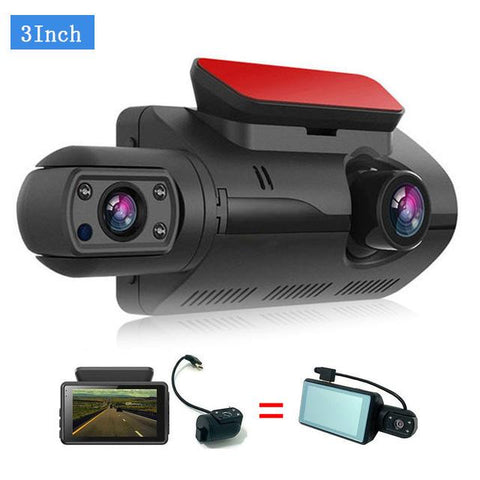 Dual Lens Dash Cam for Cars Black Box HD 1080P Car Video-AM00570-Veeddydropshipping