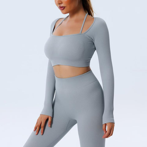 1/2/3pcs Seamless Yoga Set Women Gym Clothes Sportswear Yoga Suits -OS00811-Veeddydropshipping