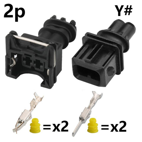 Dj7021a-3.5 automobile oxygen sensor plug 2 / 3 / 4-pin throttle harness-AM00118-Veeddydropshipping