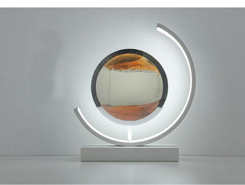 Bedside night light Glass 3d quicksand painting-TI00494-Veeddydropshipping