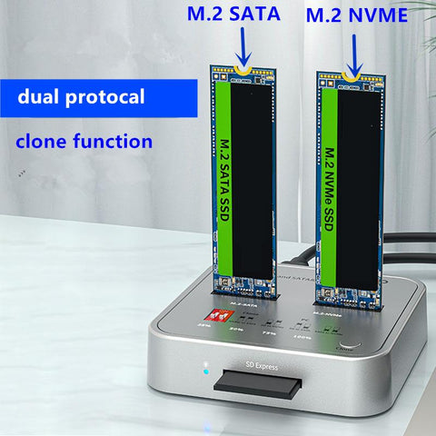 SSD Case external enclosure  docking station-CO00977-Veeddydropshipping