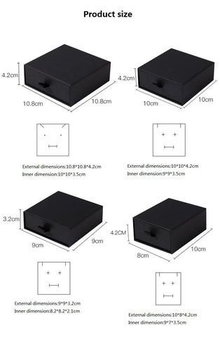 Cardboard Packaging Box Pendant Jewelry Package Storage -JW01704-Veeddydropshipping