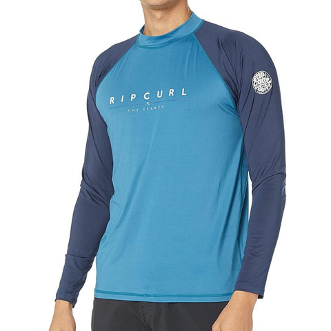 Men Surf Wear Surf T-Shirt Gym Clothes Swimwear Long Sleeve Swim Floatsuit -OS00247-Veeddydropshipping