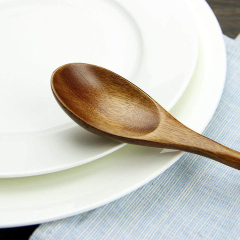 Wooden Soup Spoon and Fork Tableware-HA01305-Veeddydropshipping