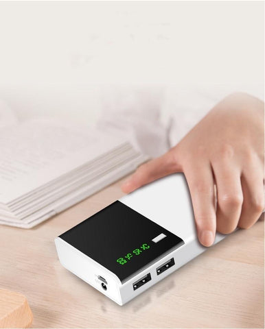 80000mAh Mobile Power Bank Digital Display with 2 USB LED Charger Powerbank External Battery-PA00468-Veeddydropshipping