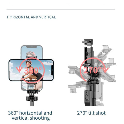 New Foldable Wireless Bluetooth Selfie Stick Monopod With Bluetooth Shutter -CE00369-Veeddydropshipping