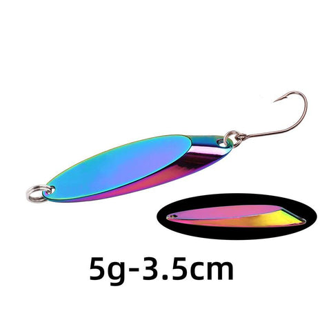 1PCS Metal Spinner Spoon Trout Fishing Lure Hard Bait Sequins Noise-OS00515-Veeddydropshipping