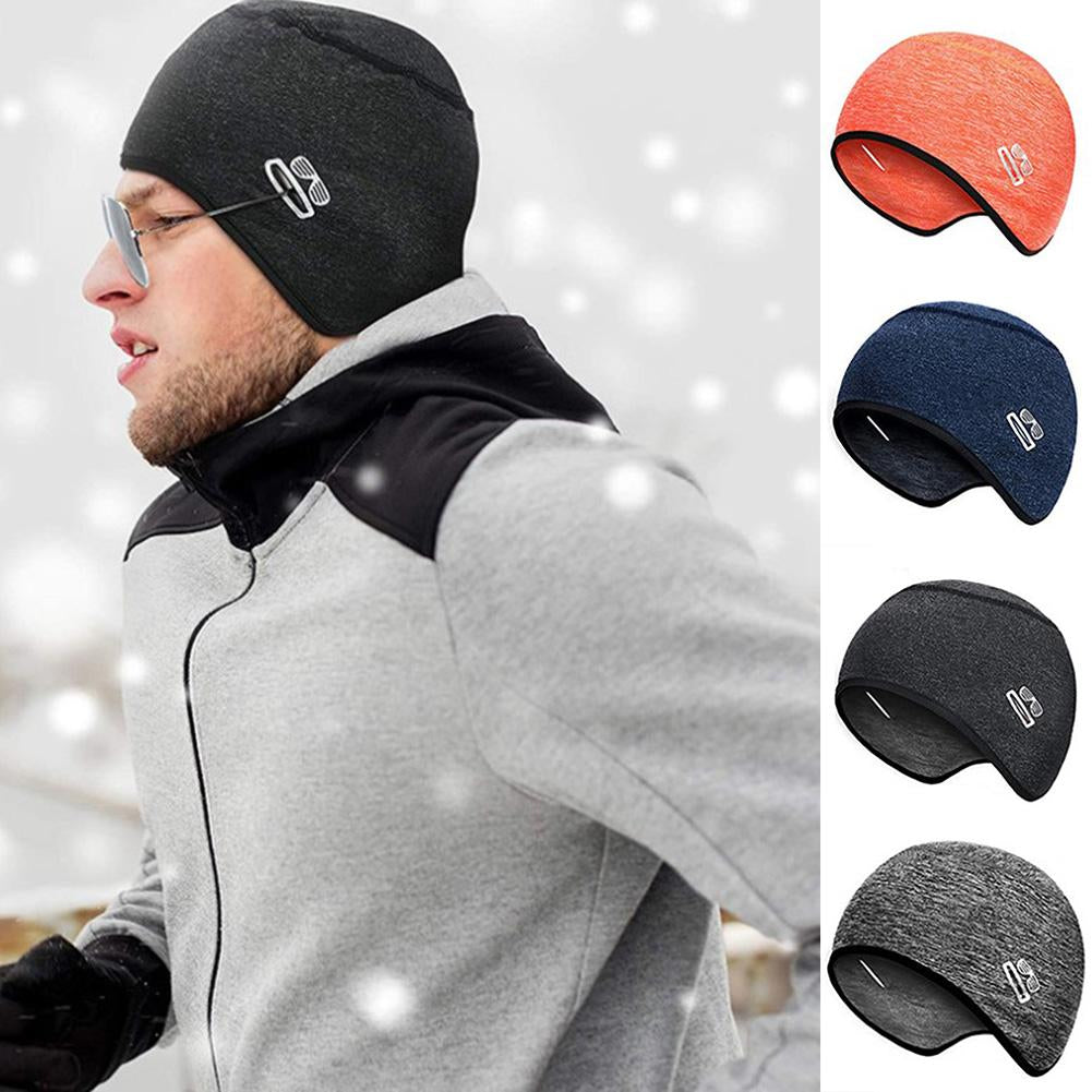 Winter Cycling Cap Windproof Thermal Ski Running Men's Hat Motorcycle -OS01050-Veeddydropshipping