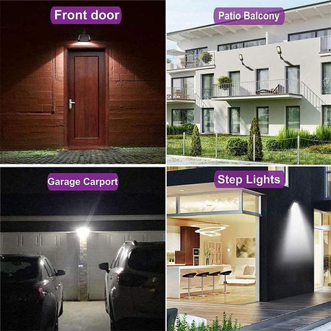 Solar Street Lights Outdoor Waterproof Motion Sensor Wall LED-TI00814-Veeddydropshipping