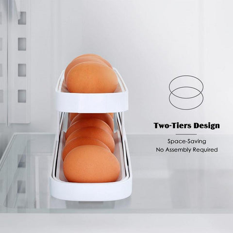 Rolling Egg Holder Auto Rolling Design Egg Container-HA00956-Veeddydropshipping