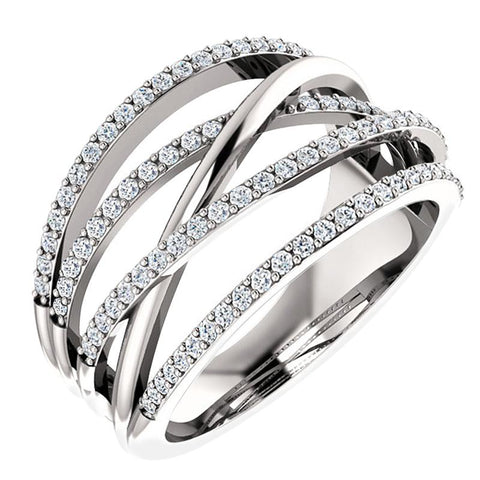 Twist Ethnic Style Stone  For Women Trendy Jewelry Rings-JW01410-Veeddydropshipping