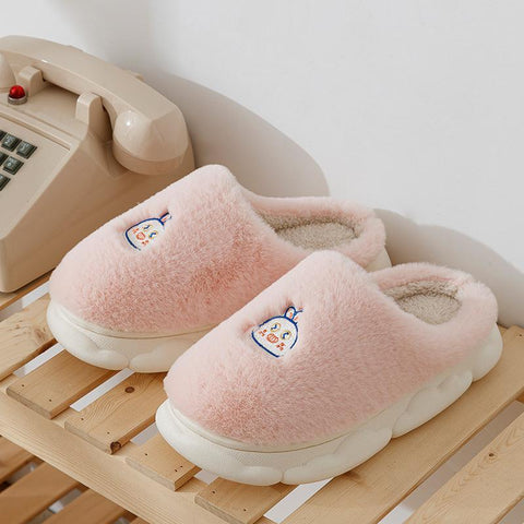 Slippers Men Women Indoor Floor Flat Solid Colo Home Non-slip-BS01296-Veeddydropshipping