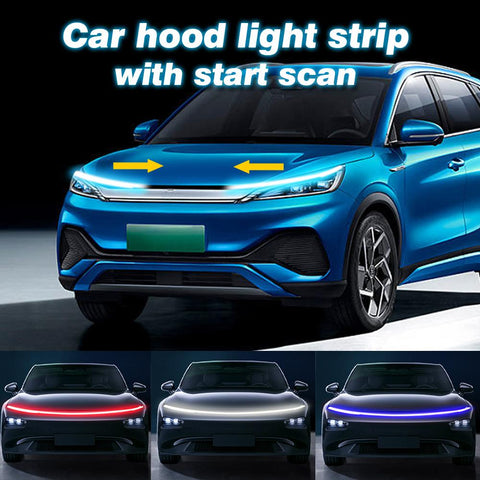 OKEEN Scan Starting LED Car Hood Light Strip Auto Engine Hood Guide-AM00541-Veeddydropshipping