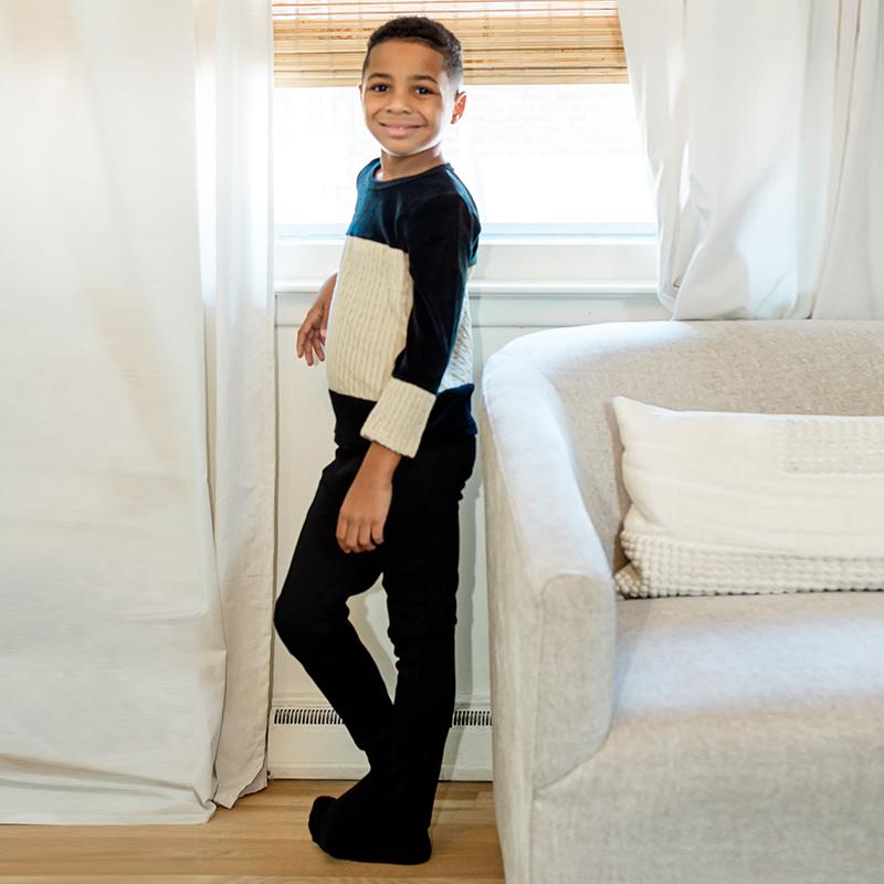Boy t-shirt new fall autumn winter round neck cotton outfit family matching-TB01133-Veeddydropshipping