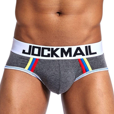 convex Big Penis Pouch Jockstraps Wonderjock Men Cotton Underpants-MF01632-Veeddydropshipping