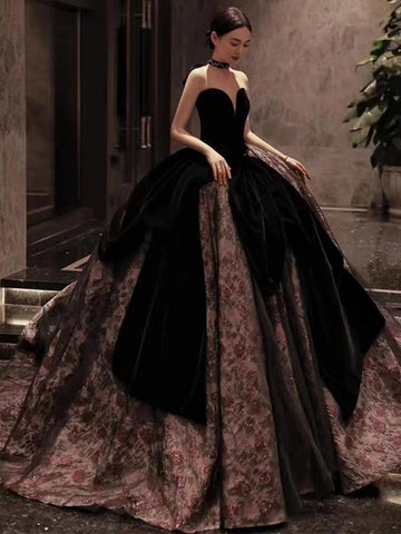 Prom Dresses A-line Sleeveless Off Shoulder-WF01668-Veeddydropshipping