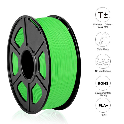 1.75mm 1KG 2.2LBS PLA+DIY 3D printing material with scroll 3D printing-Veeddydropshipping