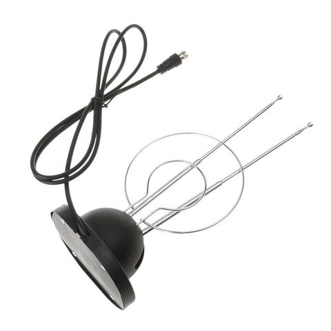Universal Indoor Rabbit Ear TV  for  Ready VHF UHF Dual Loop-CE01033-Veeddydropshipping