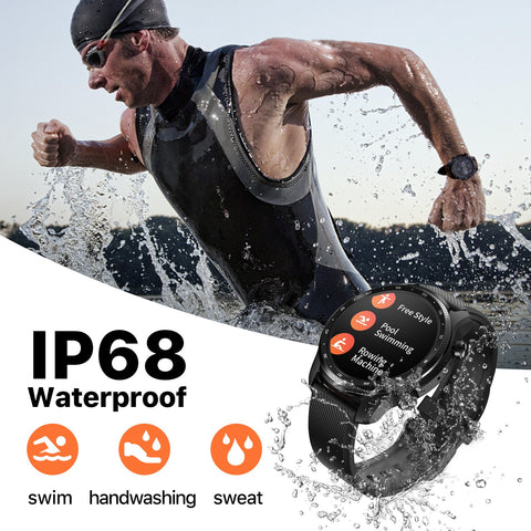 TicWatch Pro 3 Ultra GPS Wear OS Smartwatch Men Qualcomm 4100 Mobvoi -CE00528-Veeddydropshipping