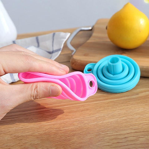 Household Collapsible Telescopic Funnel Kitchen Packaging-HA01333-Veeddydropshipping