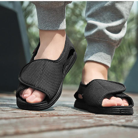 Men&#39;s Foot Swollen Thumb Valgus Widened Sandals Middle-BS01471-Veeddydropshipping