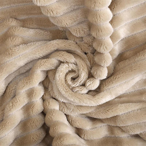 Warm Bed Cover Flannel Fleece Sofa Blankets-HA00445-Veeddydropshipping