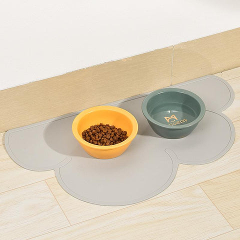 Cat pet Portable waterproof feeding mat Bowl-HA01404-Veeddydropshipping