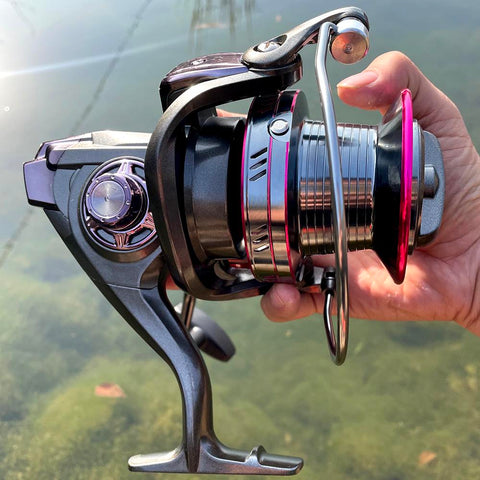 Metal Spool Fishing Reel Ultral Light High-speed 4.0:1 Spinning Reel 12+1BB 20-30kg -OS00408-Veeddydropshipping