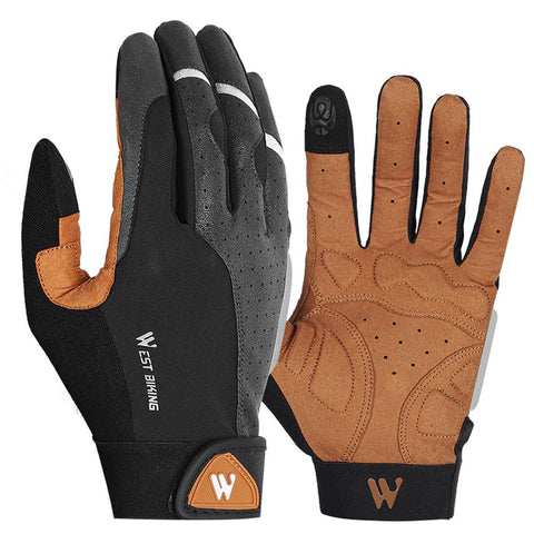 Cycling Gloves Full Finger Touchscreen Anti Slip Bike Bicycle Gloves Portable Waterproof-OS01103-Veeddydropshipping