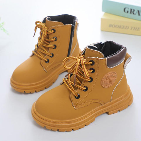 Kids Boots for Boys Girls Unisex Children Fashion Ankle Boots-TB00149-VeedTB00149-Veeddydropshippingdydropshipping