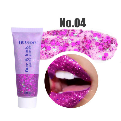 Eye Sequins Gel Mermaid Scale Face-BH00627-Veeddydropshipping