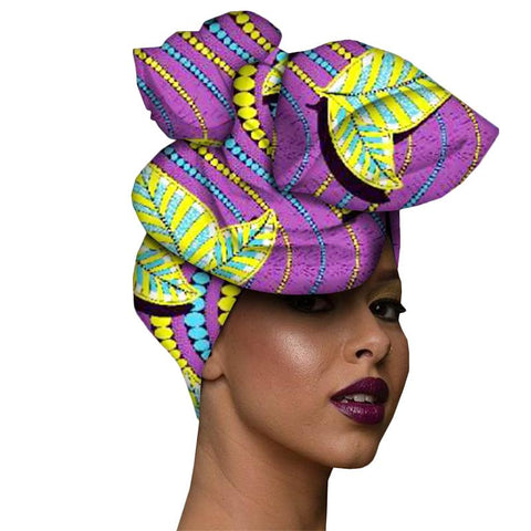 African Headscarf Women Head Wrap-WF01525-Veeddydropshipping