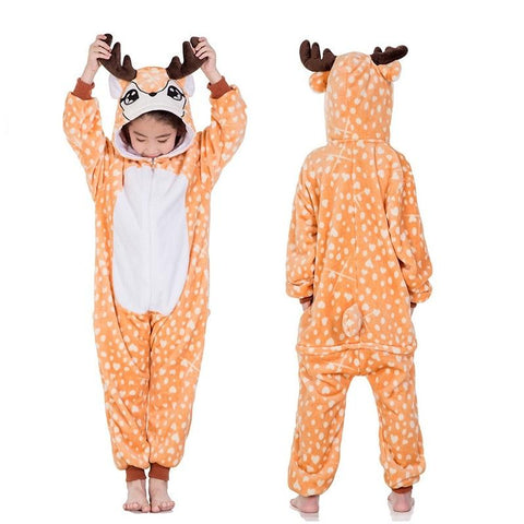 Children Pajamas Kids Baby Girls Boys Anime Jumpsuits Costume Long-TB01065-Veeddydropshipping
