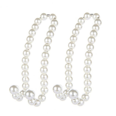 Pearl Hanger Car Hook Half Open Design Auto Hook Stainless Steel Car-AM01387-Veeddydropshipping