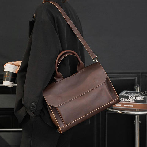 Fashion Korean Style Handbag Male Laptop bag Retro Man-BS00484-Veeddydropshipping