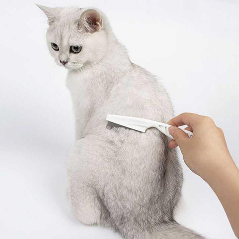 Pet Cat Comb Anti Lice Stainless Steel-HA01383-Veeddydropshipping