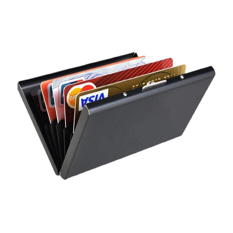Push Case with Cover for Cards ID Smart Card Holder Fashion-BS00592-Veeddydropshipping