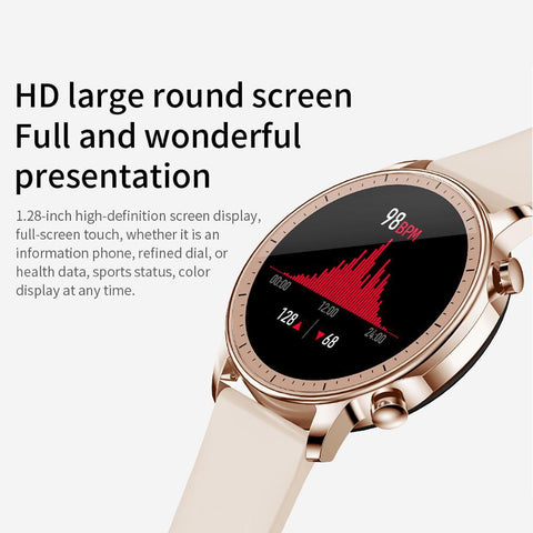 Full Screen Touch Watch  Waterproof Heart Rate Blood Monitor for iOS Android-JW01164-Veeddydropshipping