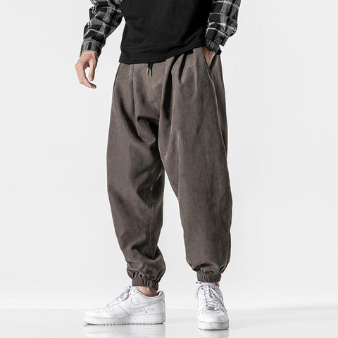 Hip Hop Streetwear Fashion Jogger Harem Trousers-Veeddydropshipping